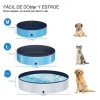 Alberca Plegable Piscina Perro Mascota Bañera Baño160cm