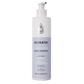 Hidratei Anti-Frizz Shampoo for All Hair Types, 250ml/8.45oz, Paraben Free, Reduces Dryness and Frizz, No Parabens and Petrolatum