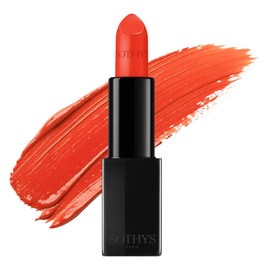 SOTHYS Rouge Intense Satin Lipstick – 220 Orange Picpus | Creamy Orange Lip Color with Hydration and Comfort | Long-Lasting Finish