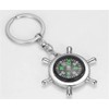 Weahre Keychain, New Fashion Style Rudder Compass Key Chain Ring