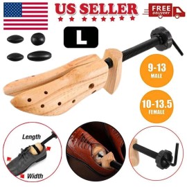 Unbranded Wooden Adjustable Shoe Stretcher Expander Boot Shoes Woman  10-13.5 , Man 8.5-12