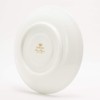Narumi 51008-1946 Cup Saucer, Thin Pearl Accent, Arabesque, Platinum, Silver,