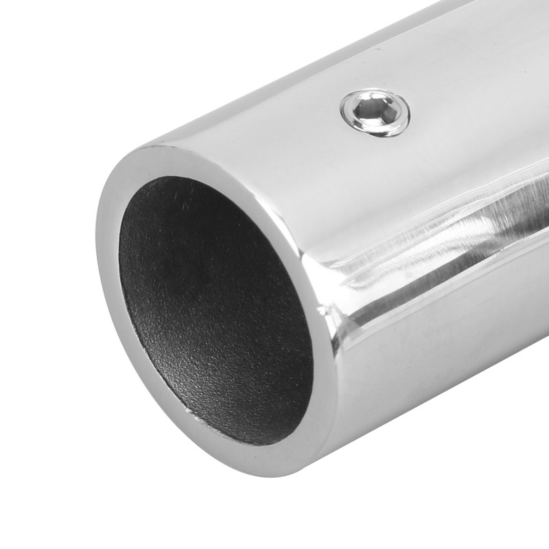2pcs 7/8in Handrail End 316 Stainless Steel Anti Corrosion Accessory
