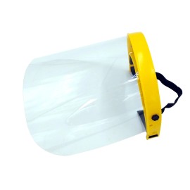 Zenport FS802 Protective Face Shield with Removable Clear Screen - 3 Pack