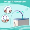 20 Pack Oxygen Portable Hose Support, Nasal Cannula Support Straightener