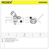 RIDEX ABS Sensor 412W0002 Front Left Golf IV Hatchback (1J1)