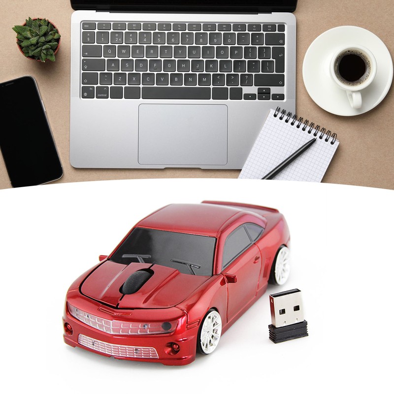 Sport Car Shaped Wireless Computer Mouse 2.4G High Accuracy Sensor