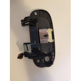 Massive Auto Part-Replacement Part-Exterior Door Handle with Keyhole- Fits 1994-01 RAM 1500/1994-02 RAM 2500-3500 (See Models Below) CH1310102 55275023AB 55275023 55028513/Front Drivers Side (1 Item)