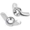 DIN 315 Wing Nut M8, Leryati Pack of 10 Stainless