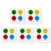 Retekess TD034 Wireless Restaurant Pager,Service Rating Button,5 4-Key Customer Rating