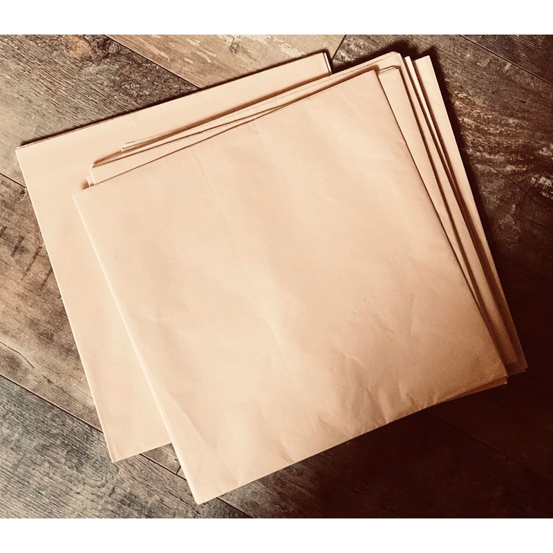 InsideMyNest Muted Neutral Tissue Paper Sheets Shred Packaging Box Filler