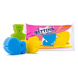 Bettina Animal Shaped Bath Sponges - 3 Pack