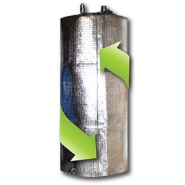 Ant Enterprises Premium Water Heater Insulation Jacket: Fits 50 & 60 Gallon Tanks, Easy Install, No Fiberglass, Aluminum Foil