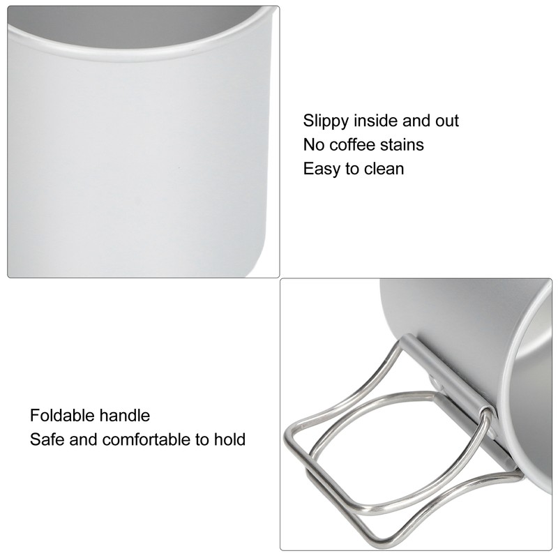 Camping Cup Aluminum Oxide Safe Ultra Light High Strength Picnic