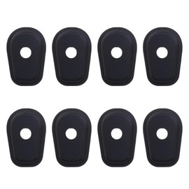 8 Pcs Motorcycle Turn Signals Indicator Adapter Spacers for Kawasaki Z400 Ninja 400 Z650 Z800 Z900 Z1000 ER6 Versys 650S Vulcan 650S Versys-X 300 Motorcycle Front and Rear Turn Signal ABS Mounting Kit