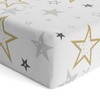 Kushies Baby 100% Breathable Cotton Percale Baby Crib Sheet, Fully