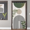 Mitpok Small Stall RV Shower Curtain 36Wx72H Half Single Sage