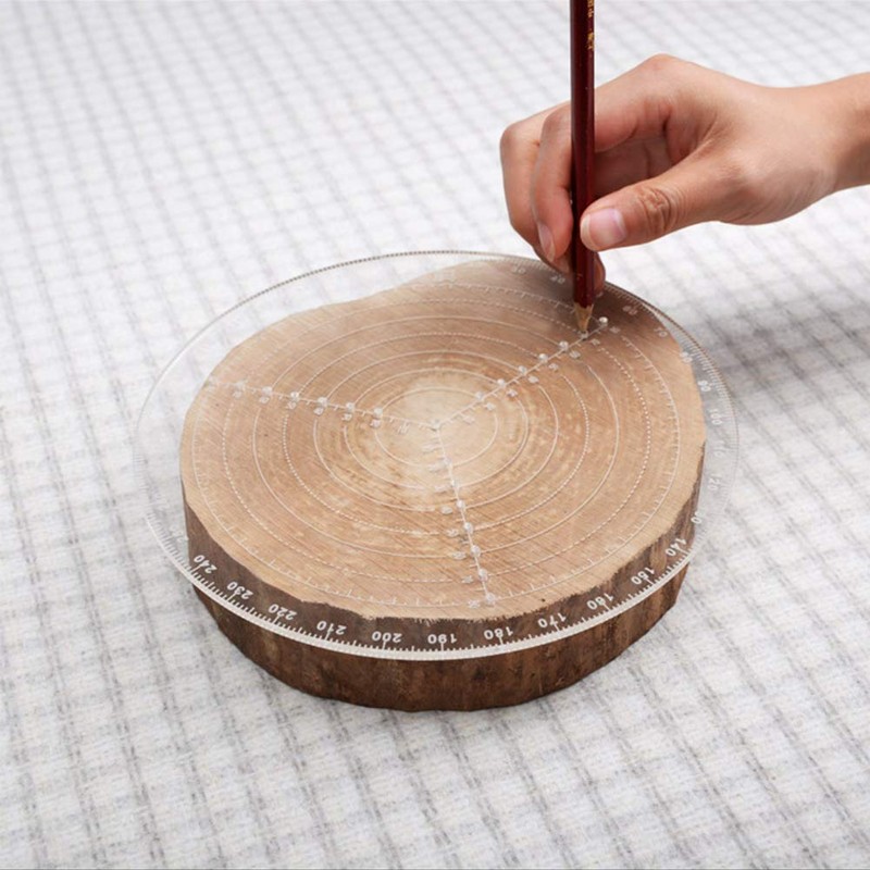 DDWT 300mm /11.8inch Round Center Finder Compass for Wood Turners