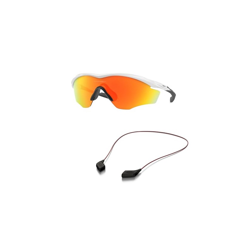 Oakley OO9343 Sunglasses Bundle: OO 9343 934305 Polished White and