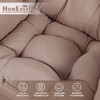 Lazy Chair, Comfy Reading Accent Chair for Bedroom, Khaki