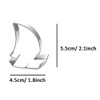 WDYJMALL Pirate Ship Boat Sailboat Cookie Cutter
