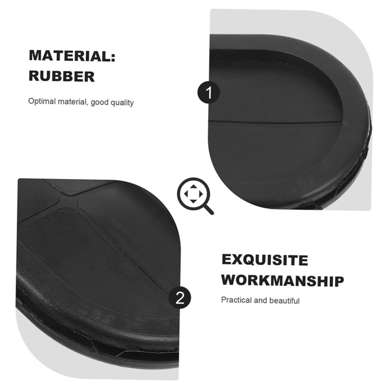 Operitacx 4Pcs Rubber Grommets Durable Rubber Gaskets for Wiring Firewall