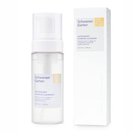 Schwanen Garten Foaming Cleanser 5.07oz / 150ml - SG Antioxidant Source, pH Balancing Cleanser, Vegan, Clean Beauty, Organic Ingredients, Korean Skincare