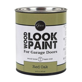 Giani Wood Look Paint for Garage Doors- Step 1 Wood Grain Base Coat Pint (Red Oak)