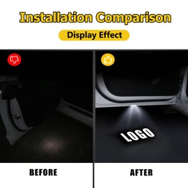 4Pcs Car Door Lights Logo Projector for SRX CT6 CT5 XTS ATS-L XT4 XT5 XT6,Never Fade LED Door Projector,Puddle Lights for Welcome Courtesy Light,Shadow Ghost Light,Car Accessories