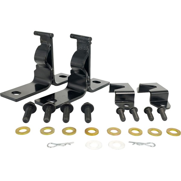 EZROAD Rear Seat Mounting Bracket Kit Compatible with Jeep Wrangler