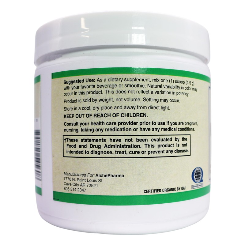 AlchePharma Organic Fermented Beet Root Powder (30 Servings, 4.76, Ounce)