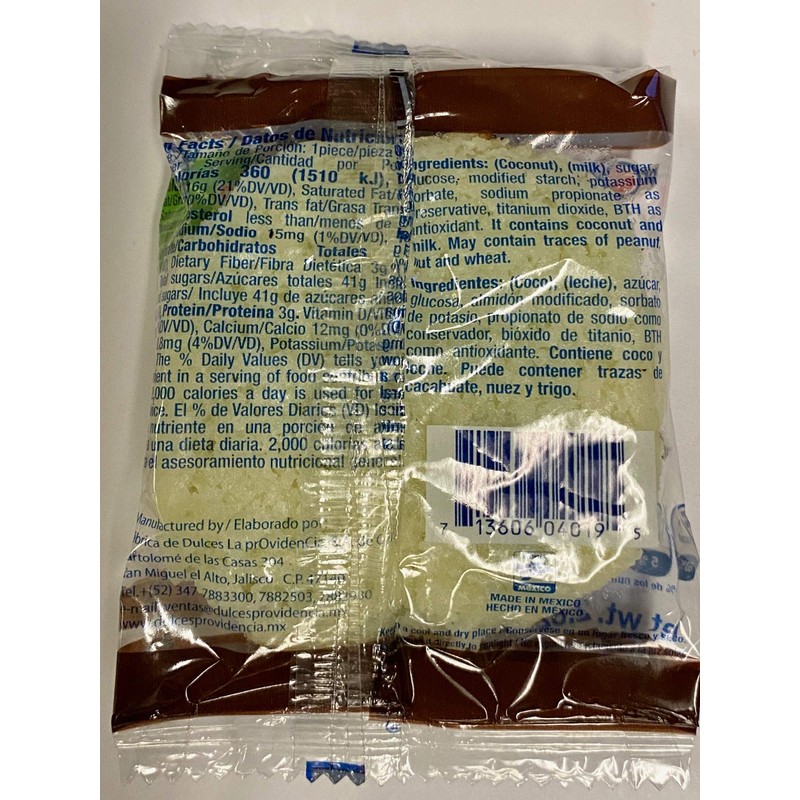 COCOY JUMBO COCONUT CANDY 4 PIECE 2.82OZ