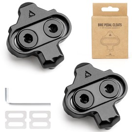GEWAGE Bicycle Cleats with Non-Slip Cleat Plates - Compatible with Shimano MTB SPD Pedals (SH51) - SPD Cleats Set for Mountain Bike and Indoor Cycling Shoes