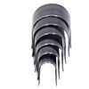 6 Pcs Leather Die Cutter Tool Round Arrow Tail Shape