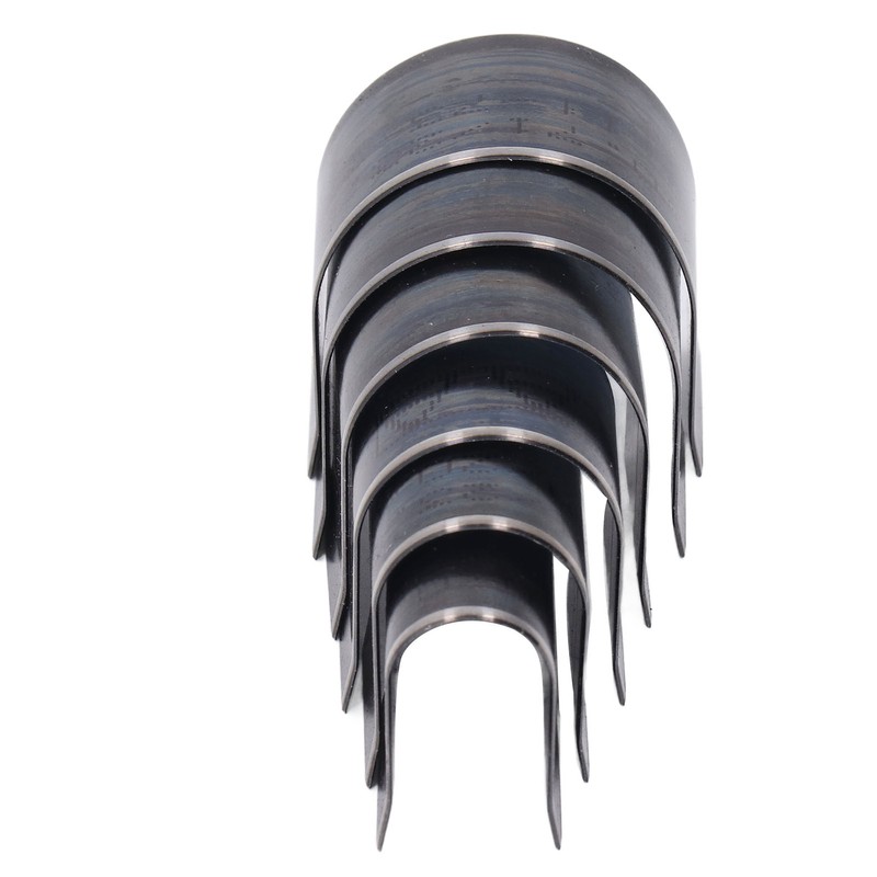6 Pcs Leather Die Cutter Tool Round Arrow Tail Shape