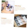 Operitacx Set of 8 Plastic Drawer Dividers DIY Organizer for