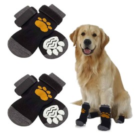 Dog Stop Licking Paws Socks, 2Pairs Dog Injured Paw Protectors, Dog Socks, Dog Paw Bandage, Dog Paw Protectors