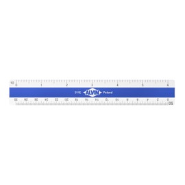 ALVIN Flat Pocket Engineer Scale Ruler Model 311E White Plastic - 6" inches
