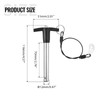 VXCICC T Handle Quick Release Pin 0.47 Inch Diameter,304 Stainless