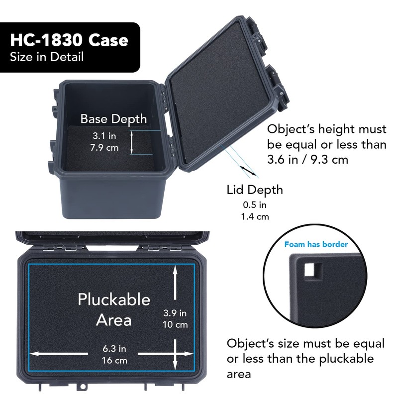 Lykus miniHC 30, black, tool box