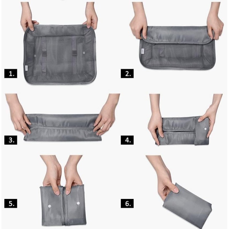 Travel Pouch, Set of 7, Packing Pouch, Arrangement Case Luggage