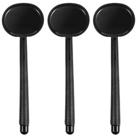 Beavorty Handheld Eye Occluder for Vision Test Eye Cover Plastic Paddle 7.87X2.36In Professional Chart Screening Tool with Anti-Slip Surface 3-Pack