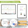 36" x 24" Magnetic Dry Erase Calendar Whiteboard, 4 Month