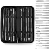Honoson 10 Pcs Miniature Sculpting Tools Set Mini Stainless Steel