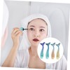 OHPHCALL Refillable Lip Gloss Tube Set 4pcs Mermaid Shape Lipstick