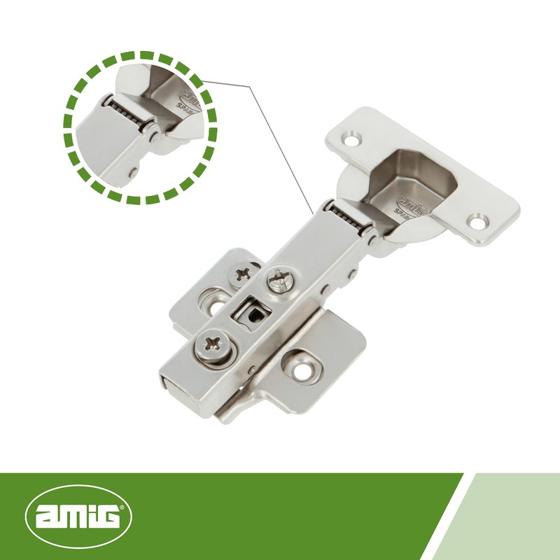 AMIG Hinge 5000 35mm Nickel Display
