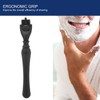 Manual Razor Shaver Handle Easy Grasping Hair Beard Shaving Blade