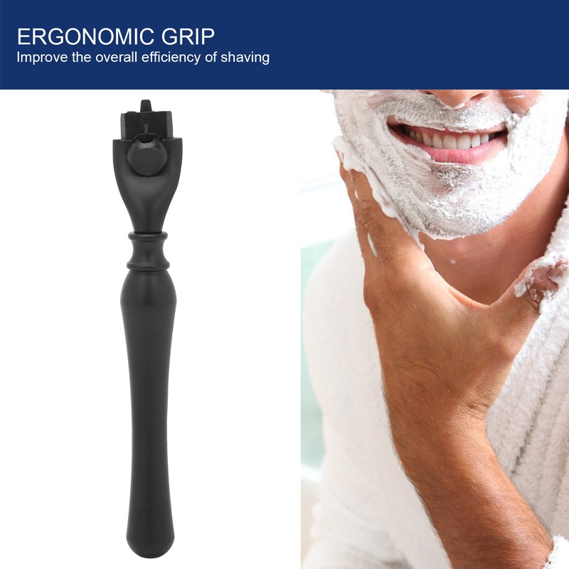 Manual Razor Shaver Handle Easy Grasping Hair Beard Shaving Blade