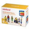 Miniland 27389, 6 Disabled Figures, 12.5 cm