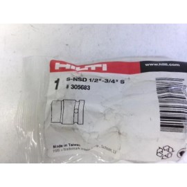 HILTI 305683 1/2" DRIVE 3/4" IMPACT SOCKET 6 POINT NEW FREE SHIPPING!!!!!!